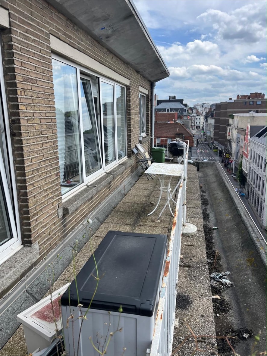 Situatie vóór de renovatie